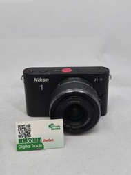 新淨  Nikon 1 J1  黑色 body  連  10-30mm  手快有 not  s1  j2 j5 v1 v2 可拆鏡