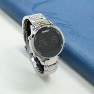 jam tangan wanita FOSSIL DIGITAL Rantai rosegold