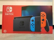 任天堂 Nintendo Switch 電池持續時間加長版遊戲主機 紅藍色 香港行貨