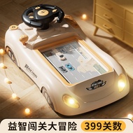 Racing Adventure Children's Educational Board Game Simulation Driving Car Game Console Steering Whee