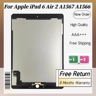 100% Tested 9.7" LCD For   Air 2/ 6 A1567 A1566 Display Touch Screen Digitizer Panel Assembly Replac