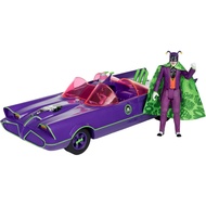 【Direct　From　Japan】McFarlane Toys - DC Retro Batmobile & Joker (Batman 66') 2 Pack, Gold Label, Limi