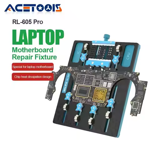 RELIFE RL-605 Pro laptop Motherboard Fixture Chip Repair Rotating Clamp for Motherboard Repair Chip 