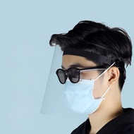 【防疫用品.餐廳口沫阻隔】 QUALY 防疫面罩可調整頭圍
