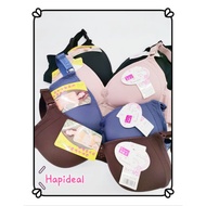 Non Wired Women Bra Cup B~D size 36~46 Cotton Wool❤️