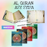 AL QURAN RUMI ASY SYIFA TERJEMAHAN PERKATA. TAJWID BERWARNA