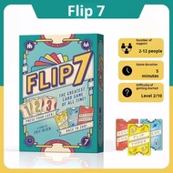 Flip 7 | Icebreaker Multiplayer Casual Entertainment Tabletop Game | Family Card Game  | Party Board