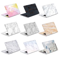 【2pcsDIY】 Marble Cover Laptop Skin Laptop Sticker Art Stickers 12/13/14/15/17 inch Laptop for Macboo