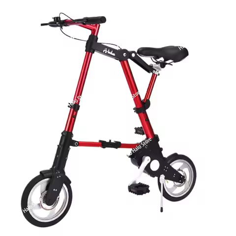 10 Inch ABike Folding Bike 8 Inch Mini Portable Pedal Bicycle Ultra Compact Lightweight Commuter Bik