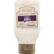 Heinz Seriously Good Mayonnaise Garlic Aioli Mayo | 295ml