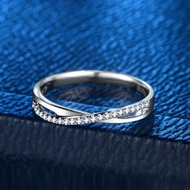 925 Silver Adjustable Women Ring Simple Ladies Girl Rings Cincin Perempuan Perak Fashion Best Gift