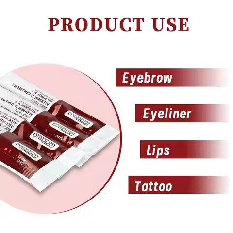 10/30/50PCS Permanent Makeup Vitamin AD Ointment Anti Scar Tattoo Aftercare Cream For Tattoo Body Ar