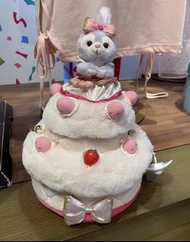 正版預訂🔥迪士尼 stellalou stella lou 士多啤梨蛋糕 場景 擺設 裝飾 公仔 袋 Disney stellalou strawberry cake bag plush decora