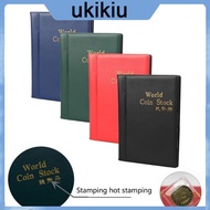 UKI Coin Collection Album 120 Pockets Coin Holder Book Coin Storage Album Money Hold