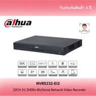 Dahua เครื่องบันทึก 32CH 1U 2HDDs WizSense Network Video Recorder รุ่น NVR5232-EI2