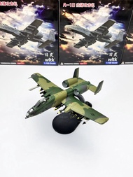 Ready Stock 1/100 A-10A Warthog Fangs Camouflage Coating A10 Fighter Attack Aircraft Military Aircra
