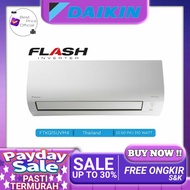 AC DAIKIN 1/2 PK FTKQ15UVM4 FLASH INVERTER THAILAND LOW WATT 0.5 PK