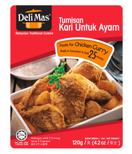 [HSD/EXP 27/09/26] DeliMas - Gói gia vị Cà ri gà kiểu Malaysia/ Paste For Malaysian Chicken Curry 12
