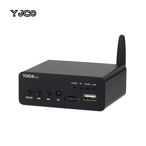 YJCO Music Player Hi-Fi Bluetooth 5.4 Receiver ES9023 Decoder JRC5532 OPA All-in-One Player USB TF C