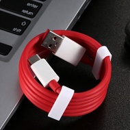 ONE Plus Original Dash Charger Cable Usb Type-C Cable Quick Red Charger Data Cable for One Plus6 8/8T 7/7Pro 6/6T 5/5T 3/3T