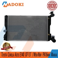 TOYOTA COROLLA ALTIS  E140  2007-2013 / WISH NEW  2.0  PA16MM  AUTO  OEM HIGH QUALITY RADIATOR ASSY