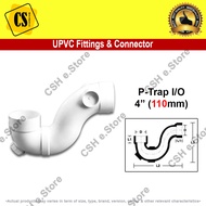 UPVC Fitting Connector Sambungan Paip Putih 50mm 110mm Window S Trap I/O Window P Trap I/O suitable 