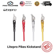 Litepro Pikes Kickstand Brompton Kick Stand 3Sixty Paikesi Bicycle Side Stand Kickstand foldie Camp 