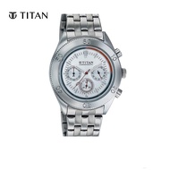 Titan Octane Analog Silver Dial Men's Watch 9324SM01