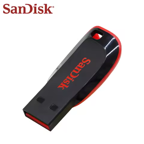 SanDisk USB2.0 FAT32 Cruzer CZ50 FlashDrive 16GB 32GB 64GB 128GB Encrypted Flash Memory Stick USB2.0