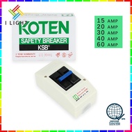 bestseller Koten Safety Breaker 15/20/30/40/60 AMP Air Circuit Breaker mcb