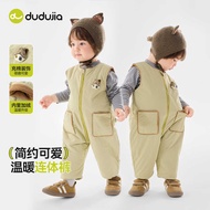 Control 69.9 Yuan Dudu's Baby Jumpsuit Autumn Winter Baby Romper Cute Baby Boy Romper