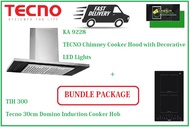 TECNO HOOD AND HOB BUNDLE PACKAGE FOR ( KA 9228 &amp; TIH 300 ) / FREE EXPRESS DELIVERY