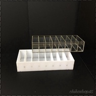 8 Slot Acrylic Powder Case Acrylic Cosmetic Case