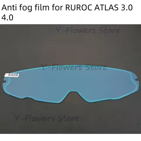 Anti Fog Film for RUROC ATLAS 3.0 4.0 Anti-fog Insert Motorcycle Helmet Visor Film Lens Accessories 