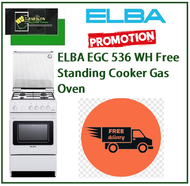 ELBA EGC 536 WH Free Standing Cooker Gas Oven / FREE EXPRESS DELIVERY