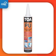 TOA PU Sealant กาวซิลิโคน ชนิดยืดหยุ่น ใช้อุดรอยต่อ รอยรั่ว กันน้ำได้ดี ขนาด 310 มล.