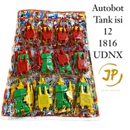 Mainan Anak Robot Tank Singa Badak Isi 12