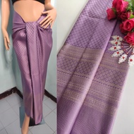 PV06012 ผ้าถุง สีม่วง ผ้าแพรวาผ้าไทย ผ้าไหมสังเคราะห์ ผ้าไหม ผ้าไหมทอลาย ผ้าถุง ผ้าซิ่น ของรับไหว้ ของฝาก ของขวัญ ผ้าตัดชุด