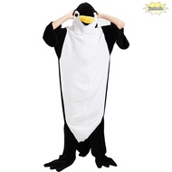 JUSTO Stitched Warm Full Body Home Jumpsuit, Polyester Suitable for height 168-178cm Unisex Flannel 
