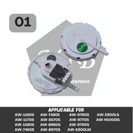 Water Pressure Switch / Pressure Valve for TOSHIBA Washing Machine AW-1160S AW-1170S AW-1190S AW-746