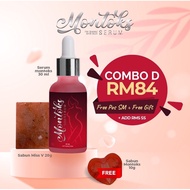 Montoks Serum 30ML + Miss V soap 20g (ORIGINAL HQ) Set.Combo D
