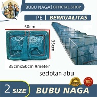 HIJAU Bubu NAGA GREEN 9M 50CM X 35CM 3/4INCH (STAINLESS RUST)