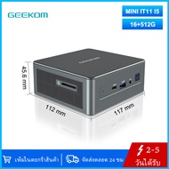 Mini PC, GEEKOM Mini IT11, Intel Core i5-1155G7 (4 Cores 8 Thread, Up to 4.5 Ghz) 16GB DDR4 512G M.2 SSD, Mini Desktop Computer 8K HDMI | Type-C | USB4.0 | WiFi 6 | BT5.2 | Mini Computer