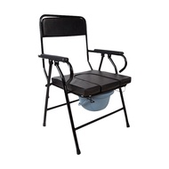 【COD】Foldable Heavy Duty Commode Chair Toilet Adult Arinola Stainless Portable With Chamber Pot Comm