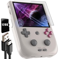 RG405V Retro Handheld Game, Android 12 dengan Kad TF 128G Terbina Dalam, 3172 Permainan, Skrin Sentu