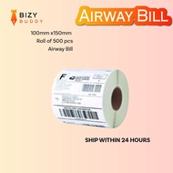 Airway Bill | Thermal Printer Labels | Sticker Label (500pcs/roll)