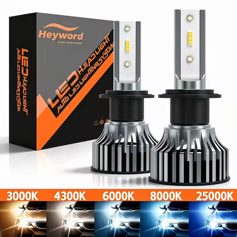Heyword 22000lm 160W 1860 CSP Chip 3000k/4300k/6000k/8000k Car LED Headlight H4 H7 H1 LED Headlights