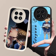 DJ-18 Detective Conan Silicone Casing black and white for Realme Narzo 13 70 12 12X 70Pro5G C65 Plus