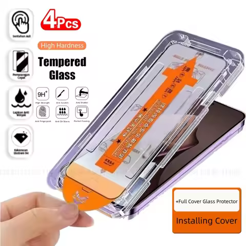 4/3/2/1Pcs For Xiaomi 15T Pro Glass Mi 15T Tempered Glass Dust Free 9H HD Full Cover Glue Screen Pro