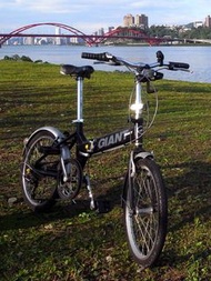 三重 面交 無寄送 捷安特 Giant Fd806 20吋 6段 六段 變速 鋁合金 折疊 摺疊 腳踏車 小摺 自行車